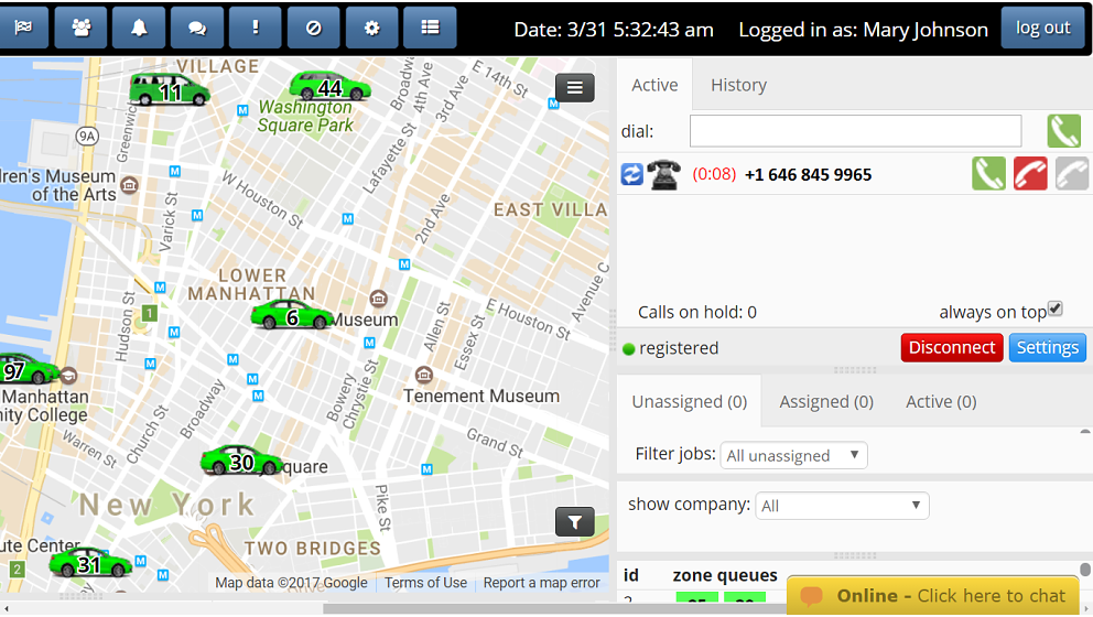 Taxi Dispatch Solution Allinone system TaxiCaller