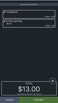Driver app payments