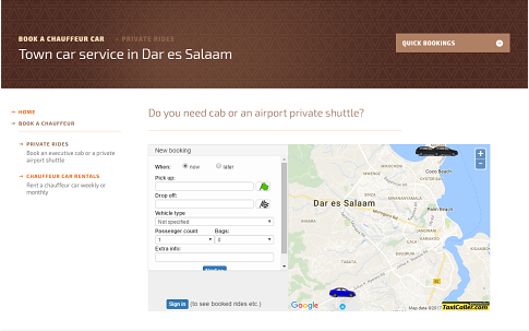Online bookings seen on volos website