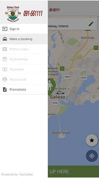 Galway Taxis passenger app